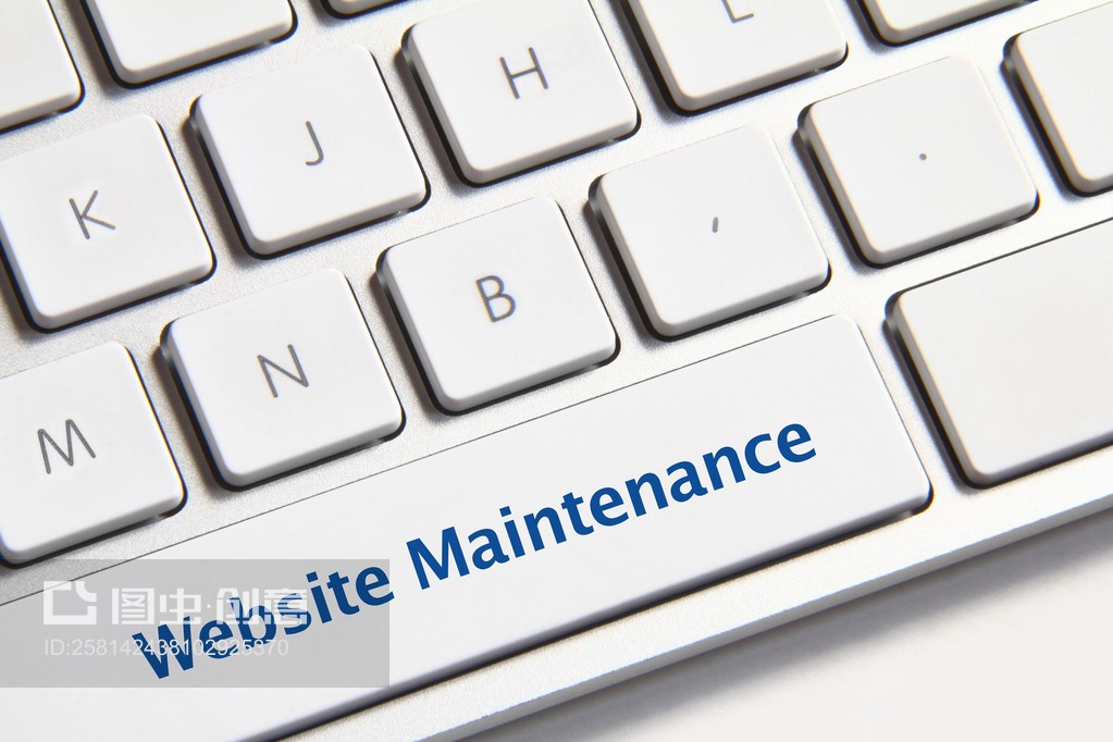 网站维护按钮Website maintenance button